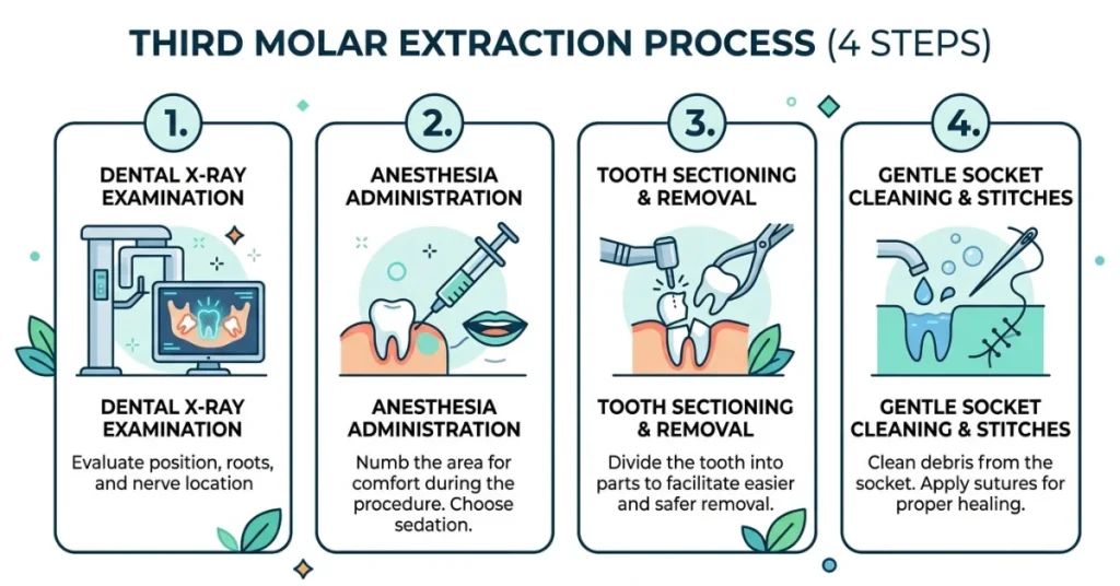 wisdom teeth removal procedure
