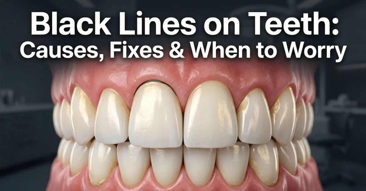 black lines on teeth