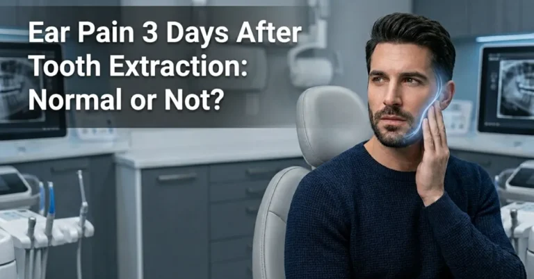 ear pain 3 days after extraction