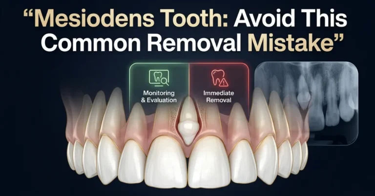 mesiodens tooth