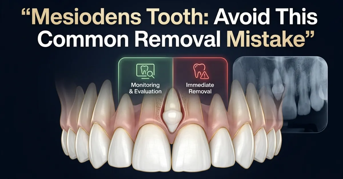 mesiodens tooth