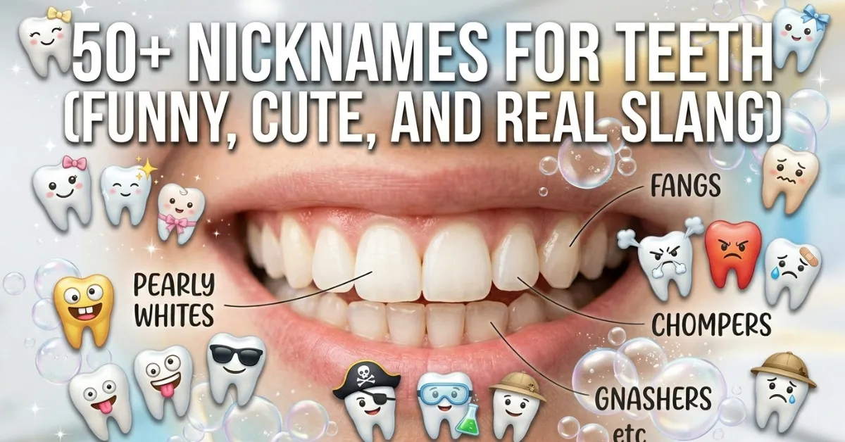 nicknames for teeth
