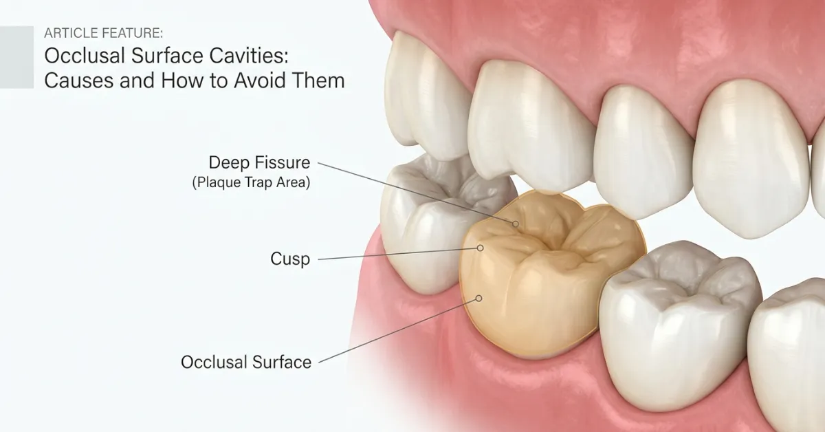 occlusal surface