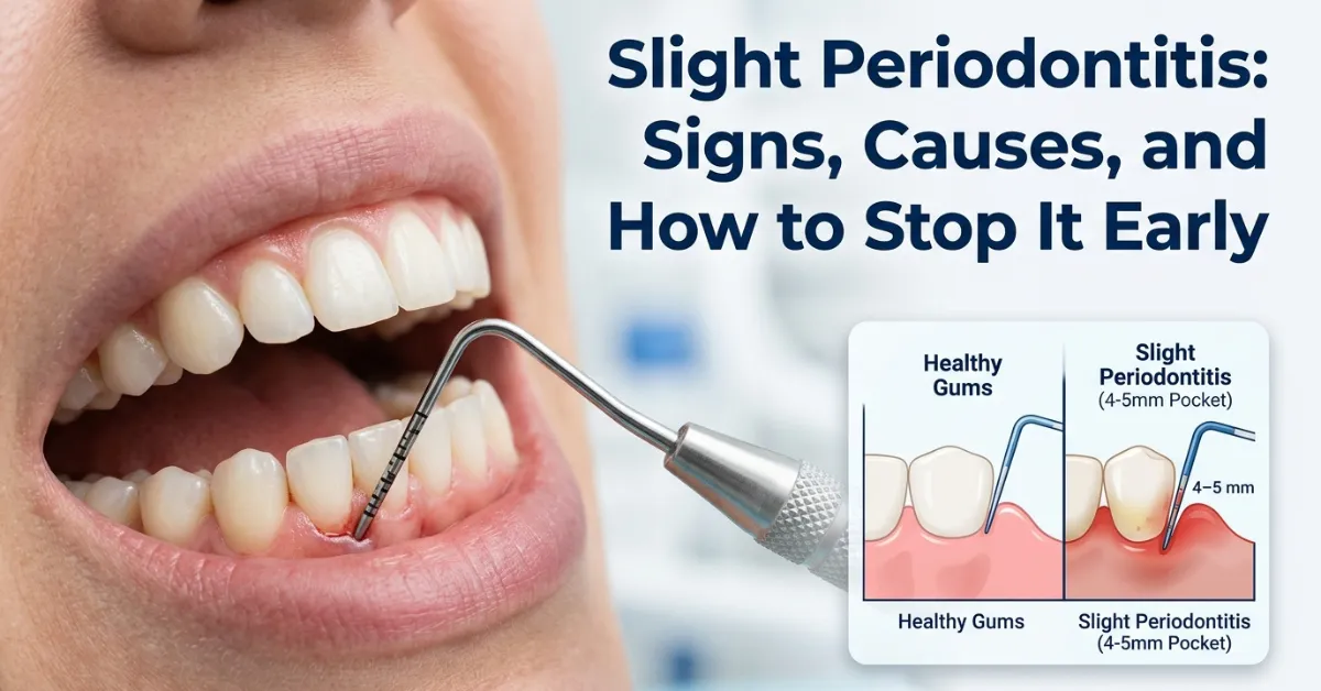 slight periodontitis