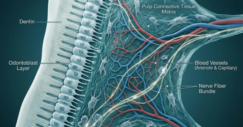 what is tooth pulp