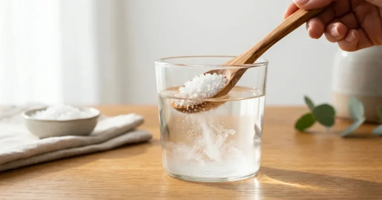 why does salt water help tooth pain