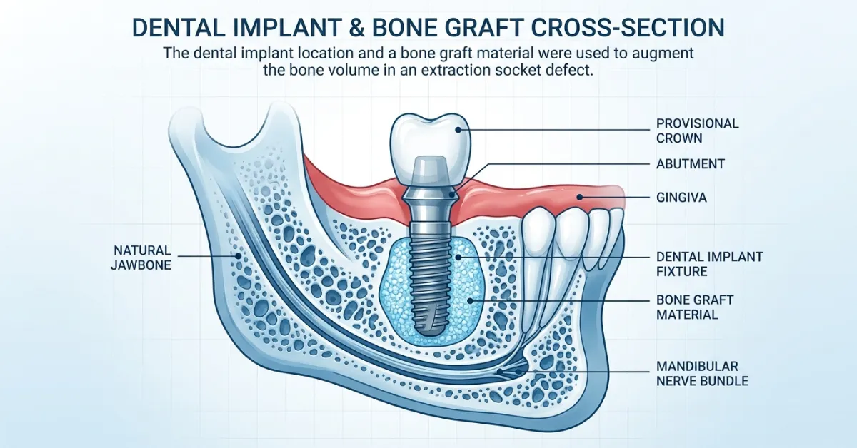how long does bone graft take to heal before implant diagram detailed of a jaw and a bone graft