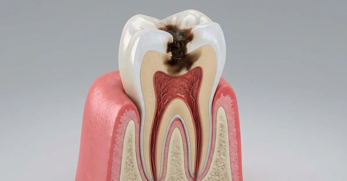 what does a cavity look like