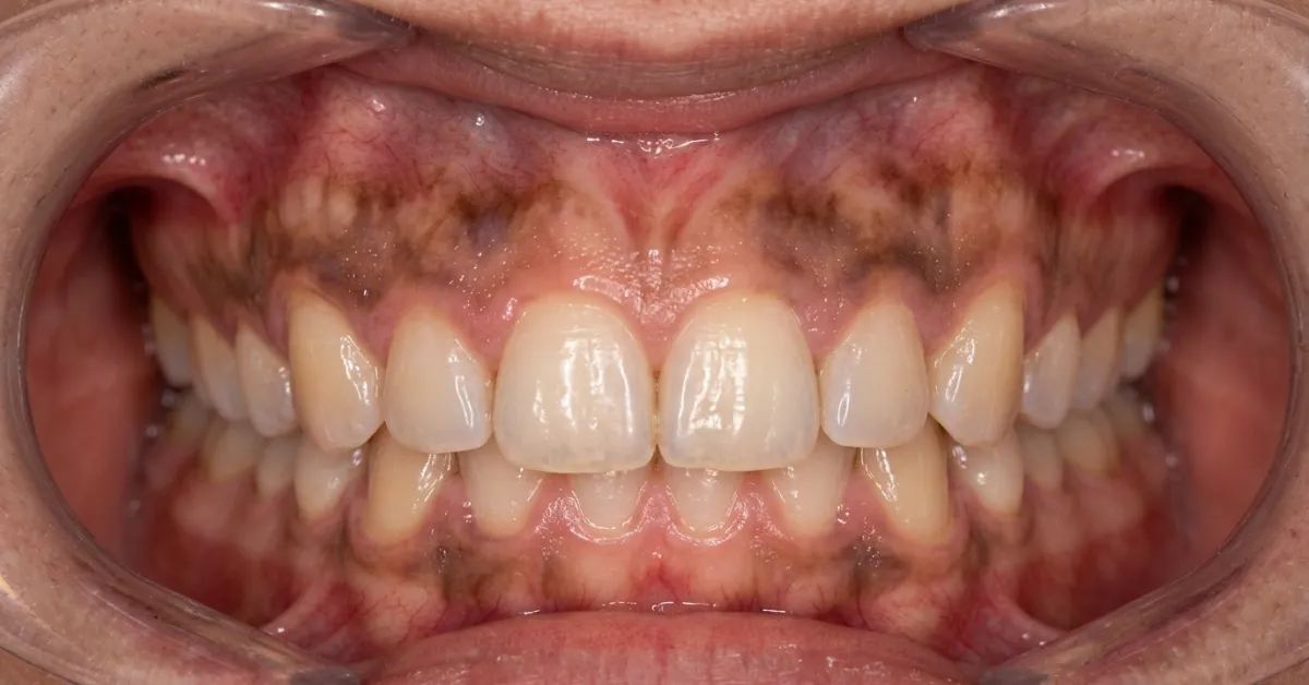 gum hyperpigmentation